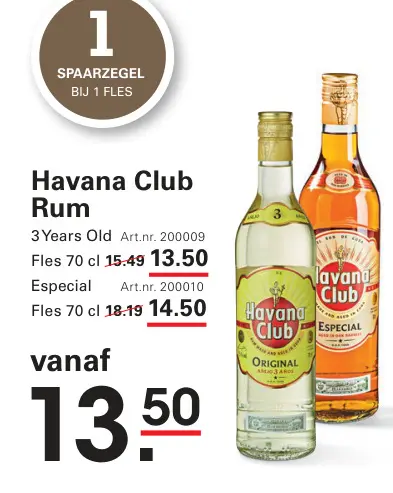 Aanbieding: Havana Club Rum