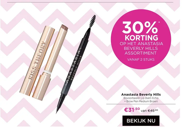 Aanbieding: Lip Balm Echo + Brow Pen Medium Brown