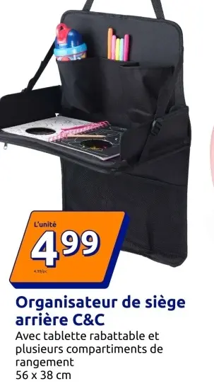 Offre: Organisateur de siège arrière C&C