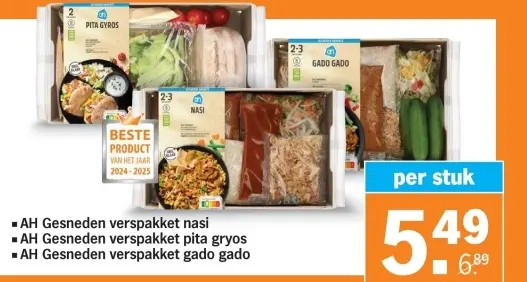 Aanbieding: AH Gesneden verspakket