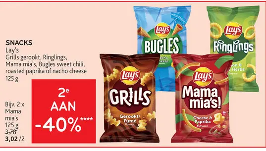 Aanbieding: Snacks