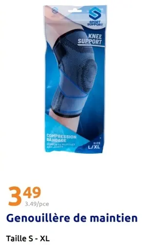 Offre: Genouillère de maintien
