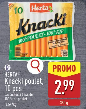 Offre: Knacki poulet