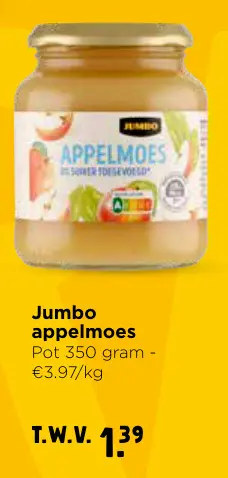 Promotie: Appelmoes