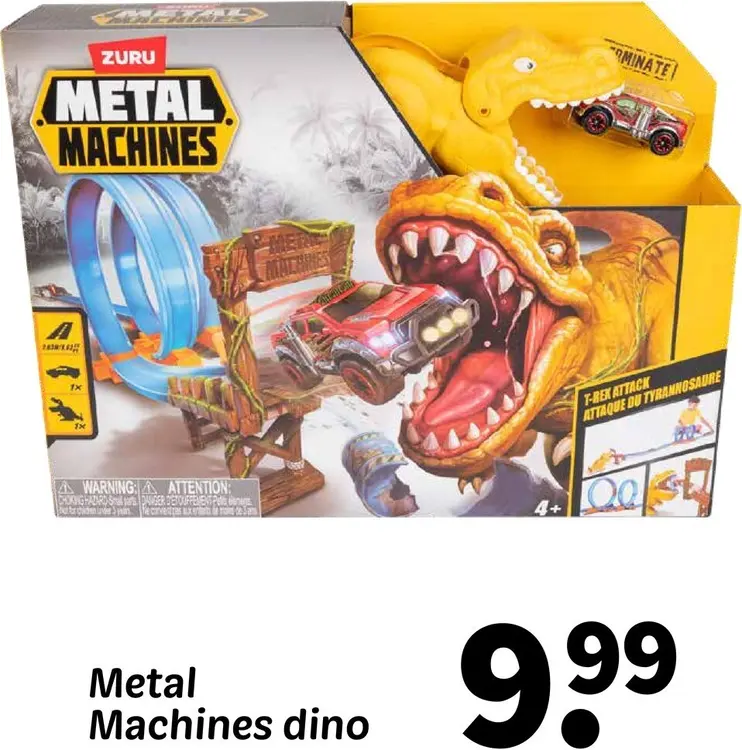 Promotie: Metal Machines dino