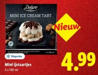 Aanbieding: Deluxe Mini ijstaartjes