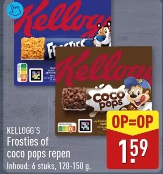 Aanbieding: Frosties of coco pops repen