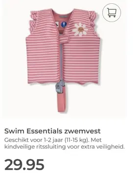 Aanbieding: Swim Essentials zwemvest
