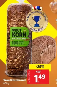 Aanbieding: Woutkornbrood