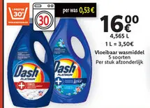 Aanbieding: Vloeibaar wasmiddel