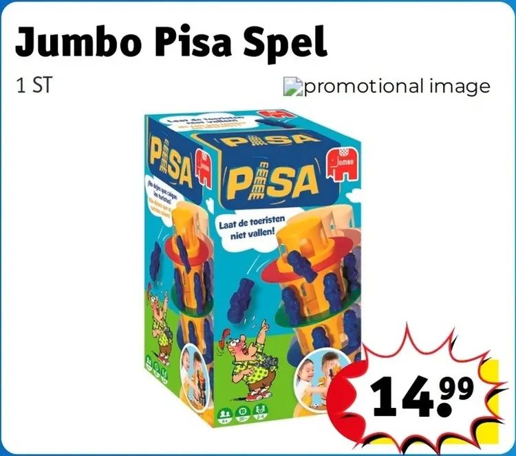 Aanbieding: Pisa Spel