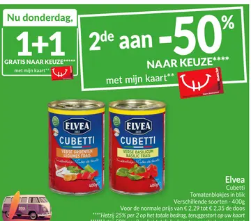 Aanbieding: Elvea Cubetti