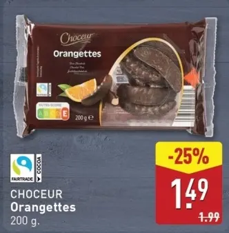 Aanbieding: Choceur Orangettes