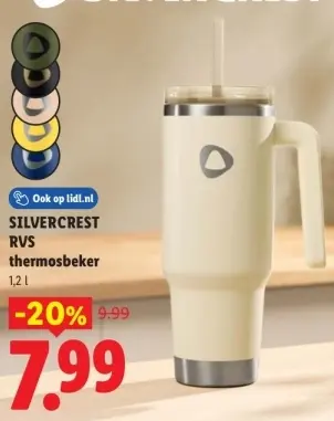Aanbieding: RVS thermosbeker