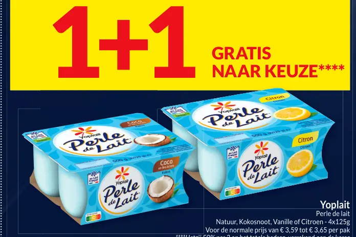 Aanbieding: Perle de lait