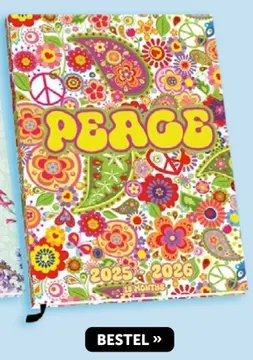 Aanbieding: Peace Schoolagenda 2025-2026