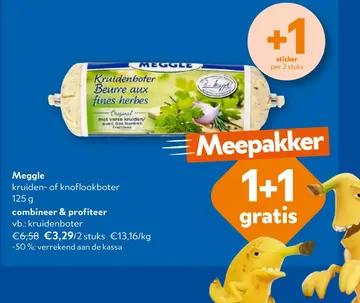 Aanbieding: kruiden- of knoflookboter
