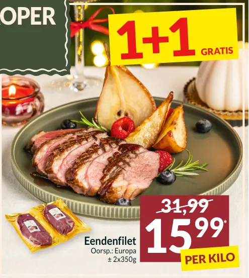 Promotie: Eendenfilet