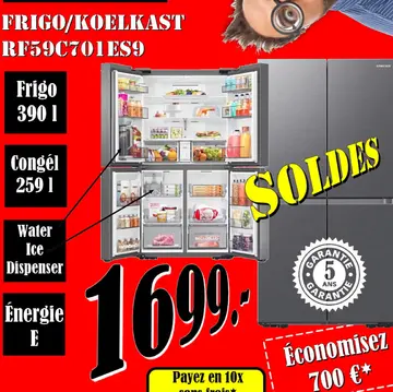 Offre: Frigo/koelkast rf59c701 es9
