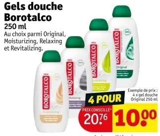 Offre: Gels douche