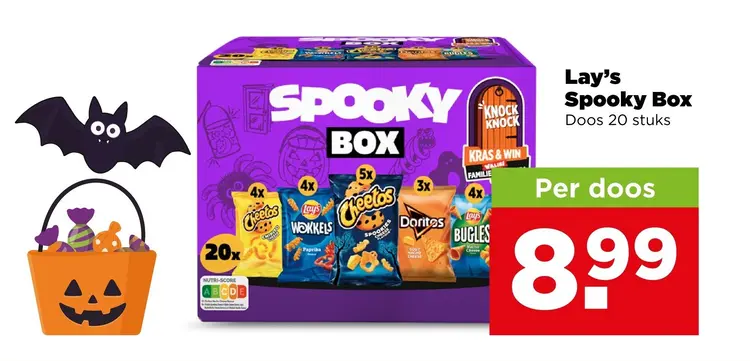 Aanbieding: Lay's Spooky Box