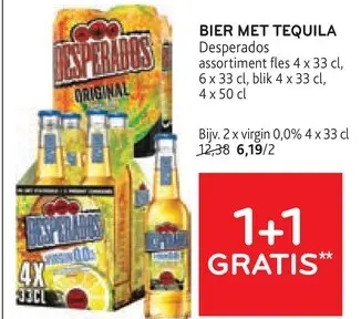 Promotie: Bier met tequila