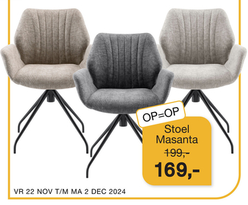 Aanbieding: Stoel Masanta