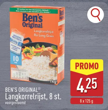 Promotie: Langkorrelrijst