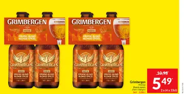 Offre: Grimbergen Prestige Blonde épicée