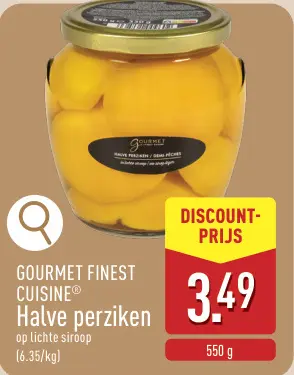 Promotie: GOURMET FINEST CUISINE® Halve perziken