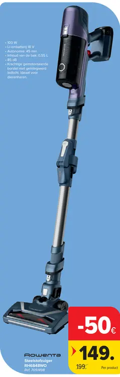 Promotie: Steelstofzuiger