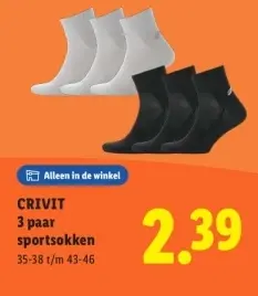 Aanbieding: sportsokken