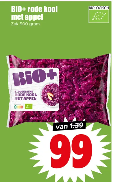 Aanbieding: rode kool met appel