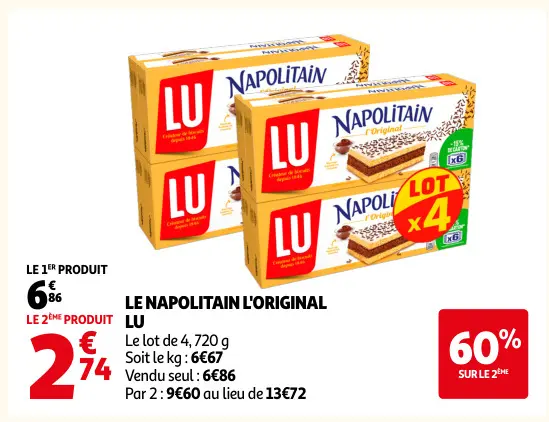Offre: Napolitain l'original