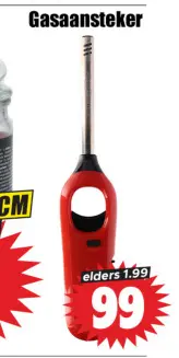 Aanbieding: Gasaansteker