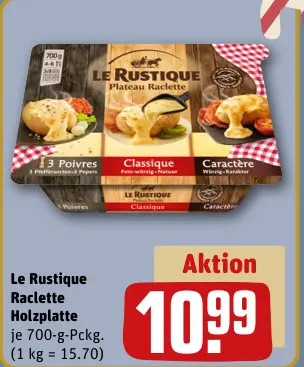 Aanbieding: Raclette Holzplatte