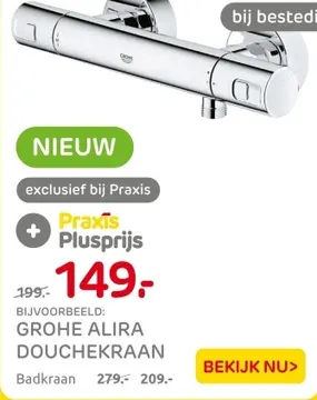 Aanbieding: Grohe alira douchekraan