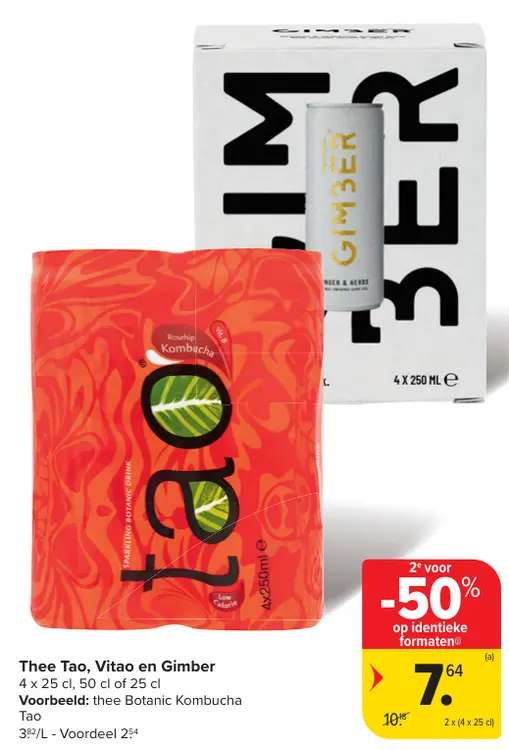 Promotie: Thee Tao, Vitao en Gimber