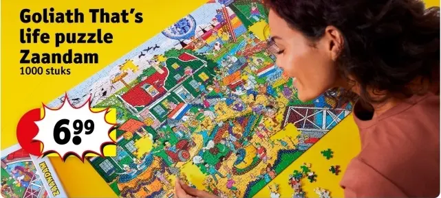 Promotie: That's life puzzle Zaandam
