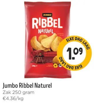Aanbieding: Ribbel Naturel
