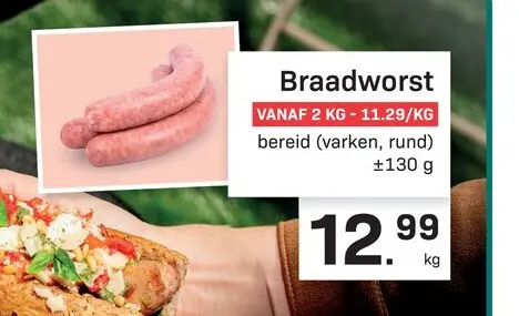 Promotie: Braadworst