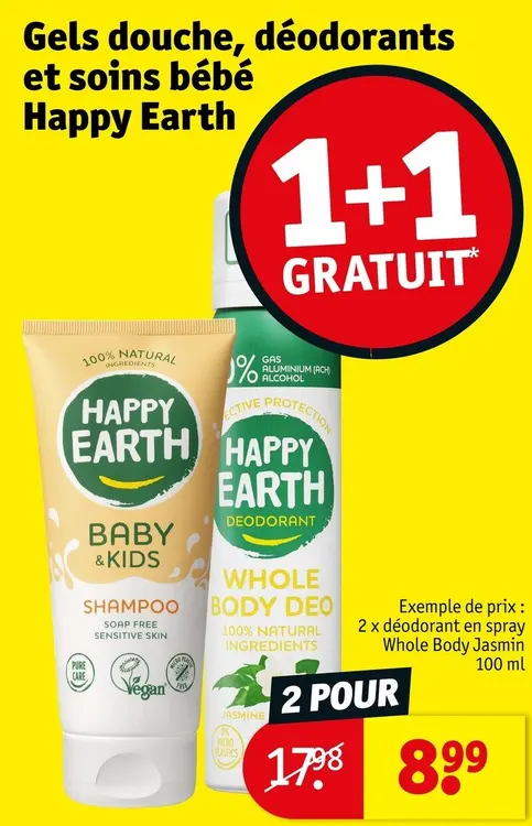 Offre: Gels douche, déodorants et soins bébé