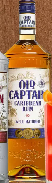 Aanbieding: Old Captain Caribbean Rum