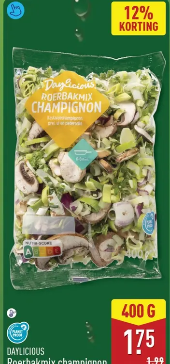 Aanbieding: Roerbakmix champignon