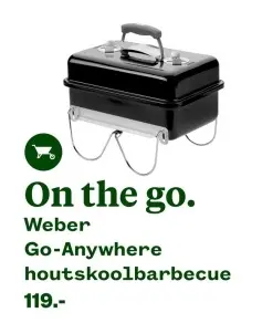 Aanbieding: Go-Anywhere houtskoolbarbecue
