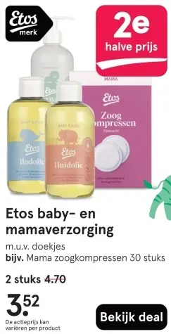 Aanbieding: Baby- en mamaverzorging