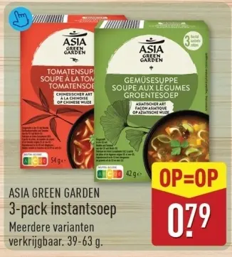 Aanbieding: 3-pack instantsoep