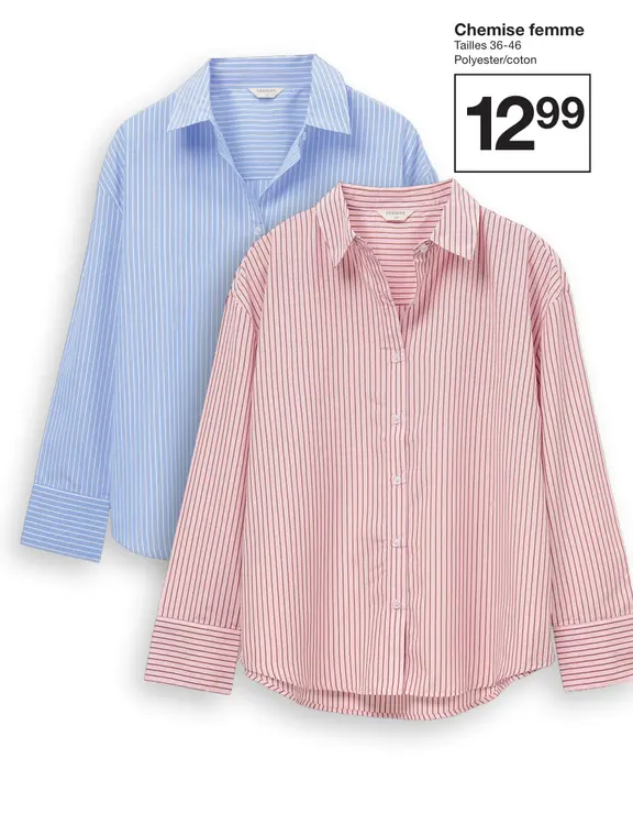 Offre: Chemise femme