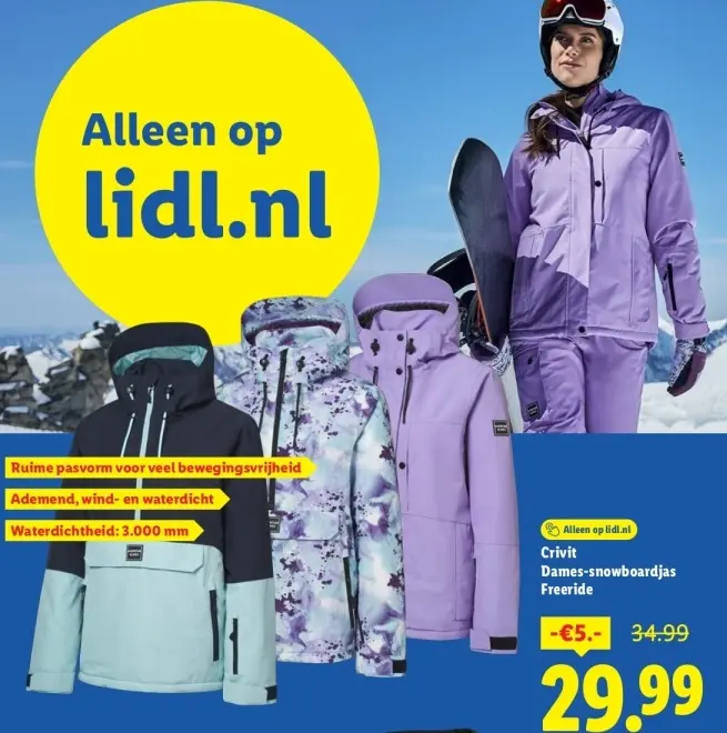 Aanbieding: Dames-snowboardjas Freeride