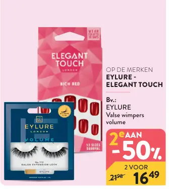 Promotie: Valse wimpers volume